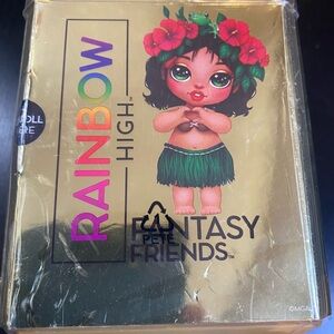 Rainbow create glitter slime